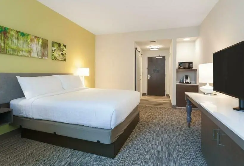 キングサイドベッドのスタンダードワンルーム, Hilton Garden Inn Ft. Walton Beach