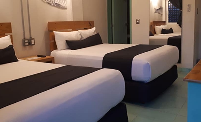 Номер Стандарт 2 Двуспальные Кровати, Mas Basico