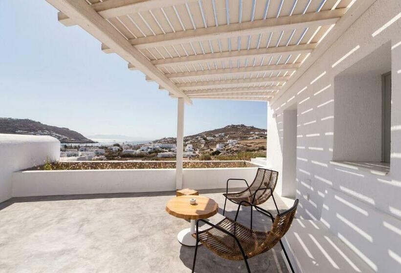 غرفة قياسية مطلّة علي البحر, Osom Resort