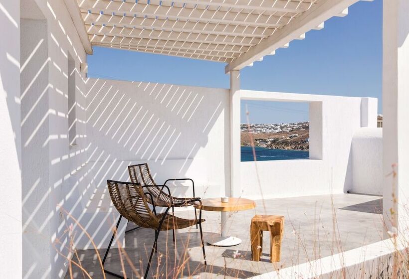 غرفة قياسية مطلّة علي البحر, Osom Resort
