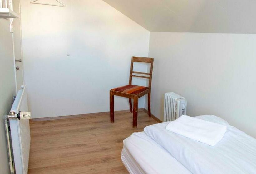 اتاق یک نفره پایه با سرویس بهداشتی مشترک, Puffin Hotel Vík