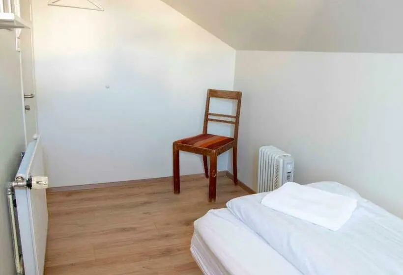 اتاق یک نفره پایه با سرویس بهداشتی مشترک, Puffin Hotel Vík