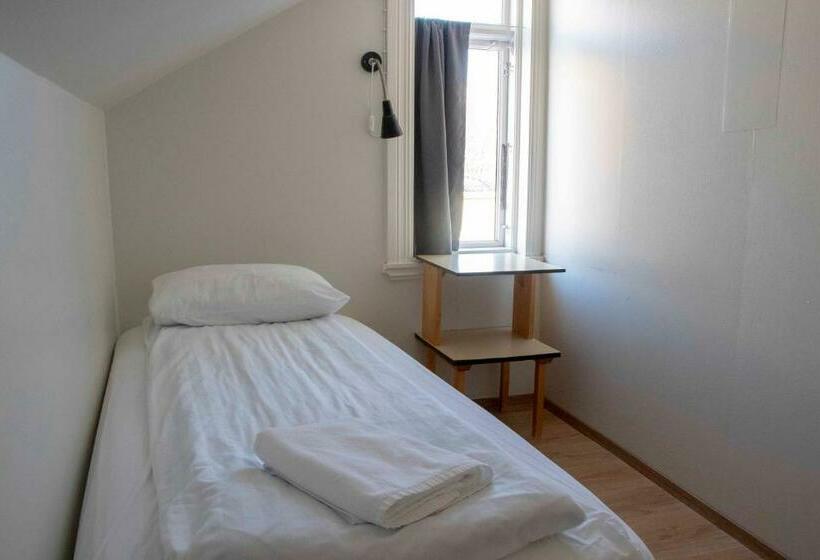 اتاق یک نفره پایه با سرویس بهداشتی مشترک, Puffin Hotel Vík