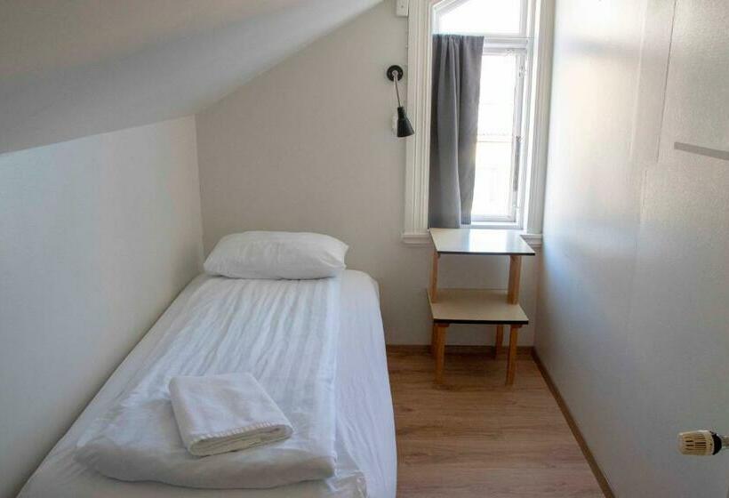 اتاق یک نفره پایه با سرویس بهداشتی مشترک, Puffin Hotel Vík