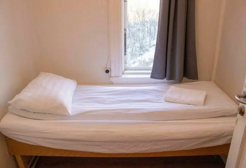 اتاق یک نفره پایه با سرویس بهداشتی مشترک, Puffin Hotel Vík