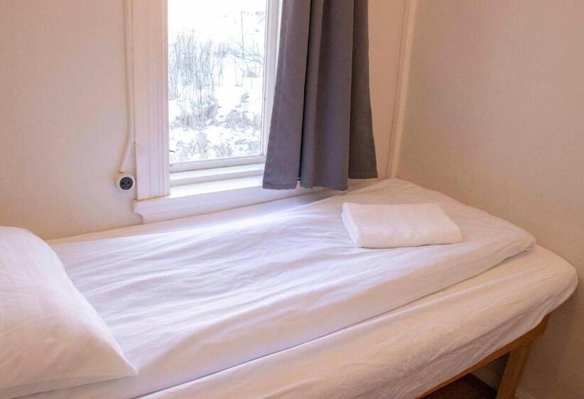 اتاق یک نفره پایه با سرویس بهداشتی مشترک, Puffin Hotel Vík