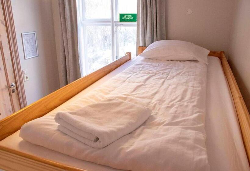 اتاق اکونومی با حمام مشترک, Puffin Hotel Vík