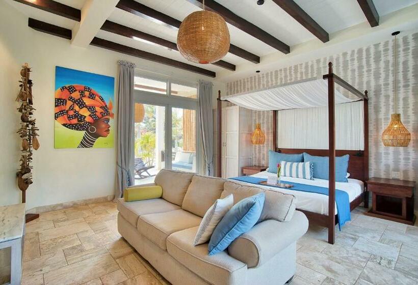 جناح مزود بحمام سباحة, The Lodge At Jaguar Reef