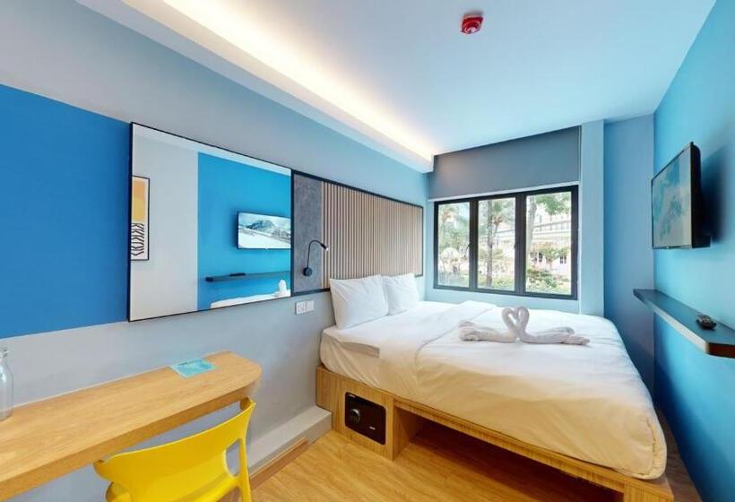 キングサイズベッドのデラックスルーム, Blue Lagoon Hotel @ Bandar Sunway