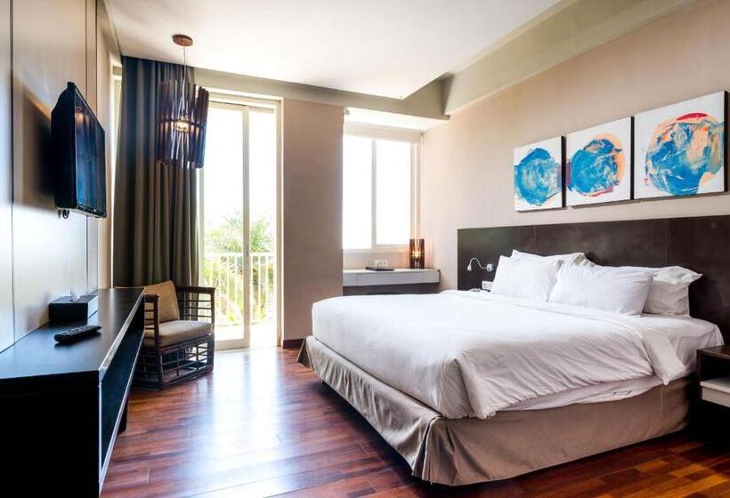 חדר דלוקס עם מרפסת, Amartahills Hotel And Resort