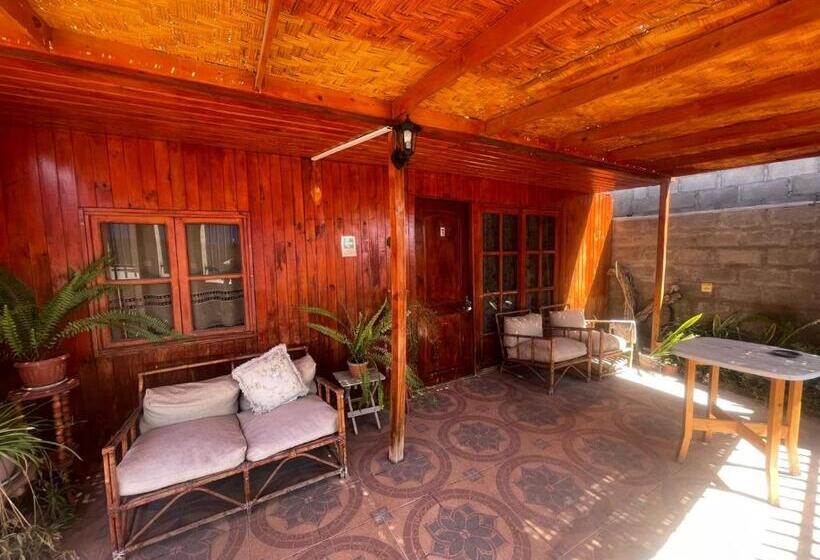 غرفه قياسيه سريرين مزدوجين, Cabañas Tia Flor