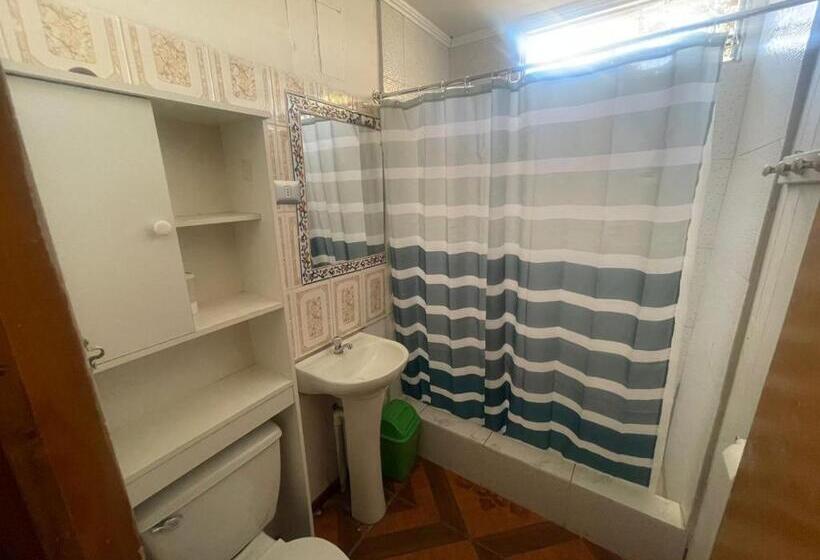 带2个双人床的标准工作室, Cabañas Tia Flor