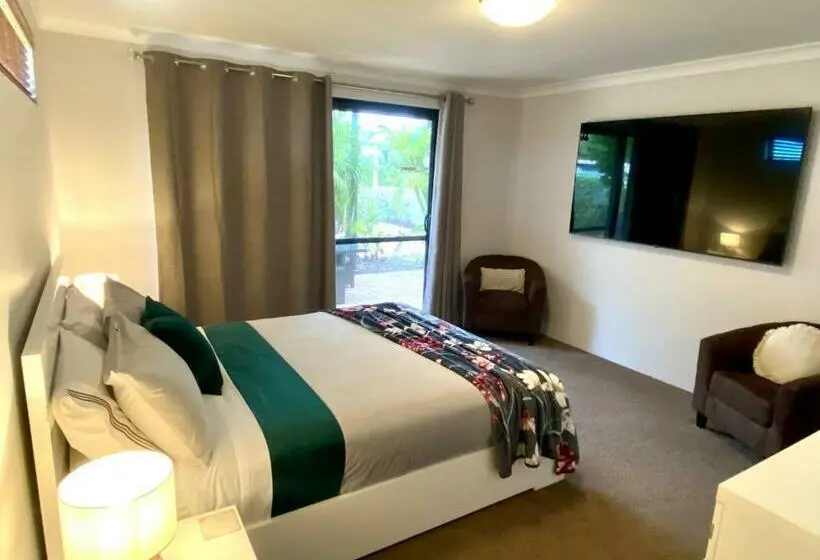 キングサイズベッドのデラックスルーム, Baudins Of Busselton Bed And Breakfast   Adults Only