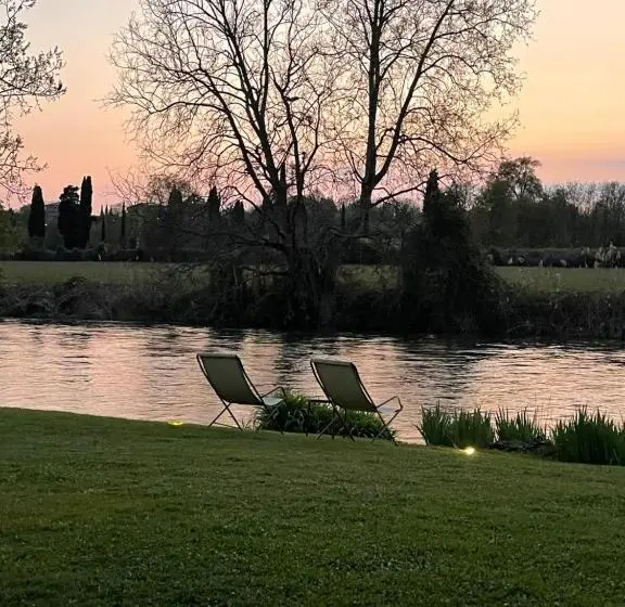 Standard-huone Puutarhanäkymä, La Finestra Sul Fiume