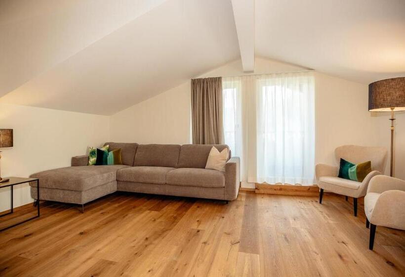 סוויטה נוף לגינה, Moseralm Dolomiti Spa Resort