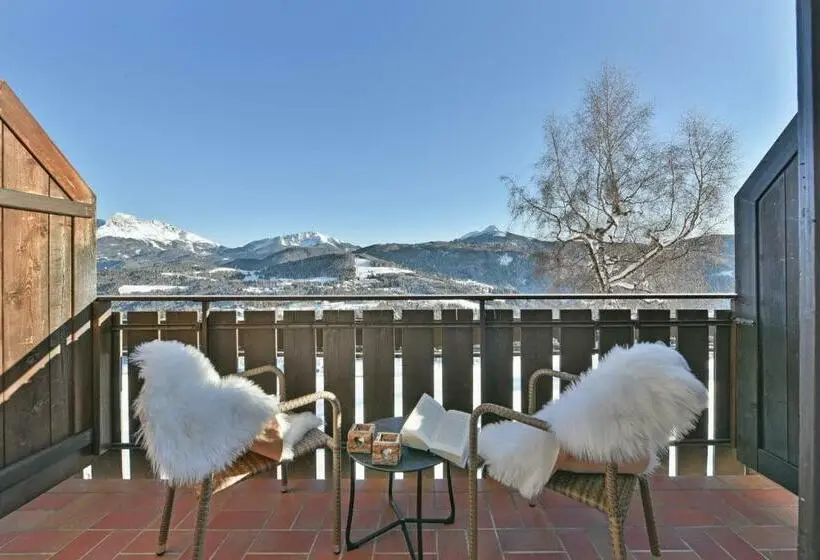 Standard-huone Vuoristonäkymä, Panoramahotel Obkircher