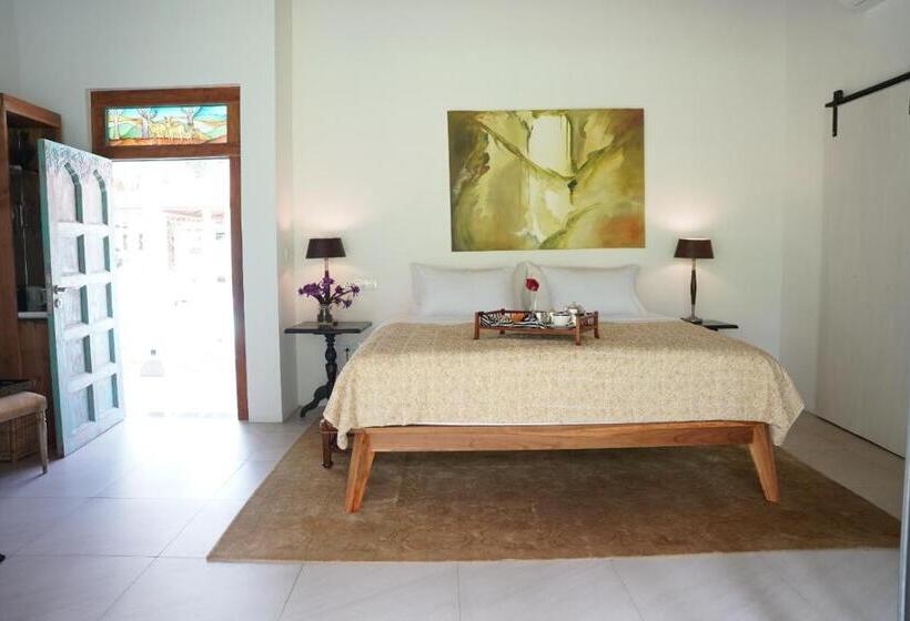 キングサイズベッドのスタンダードルーム, Villa Blue Lotous