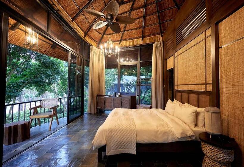 اتاق استاندارد با بالکن, Punna Ecolodge đại Lải