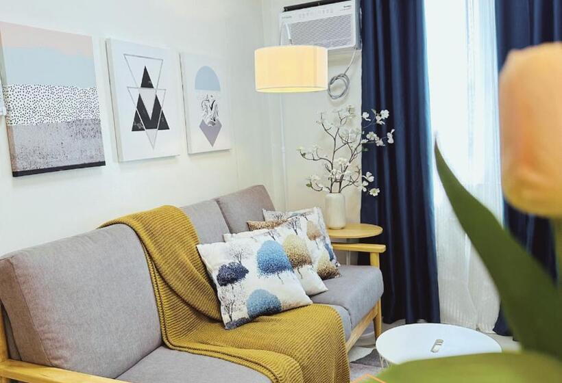 Апартаменты 2 Спальни, 2br Cozy Condo Staycation Near Sm Novaliches, Quezon City