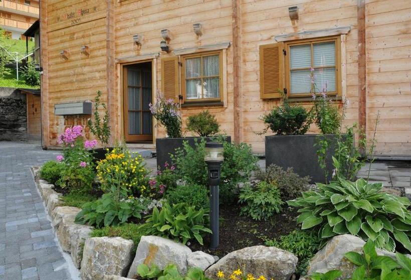 디럭스 룸 킹사이즈 침대, Chalet Alpina Gyger