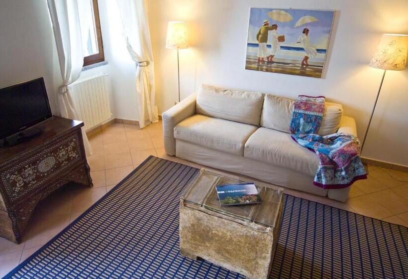 침실 1개 복층 룸, Albergo Milano Hotel & Apartments