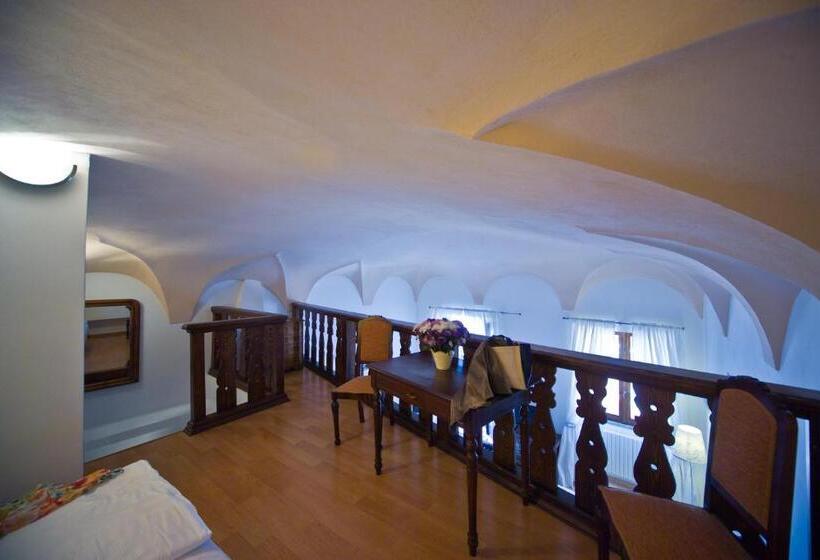 침실 1개 복층 룸, Albergo Milano Hotel & Apartments