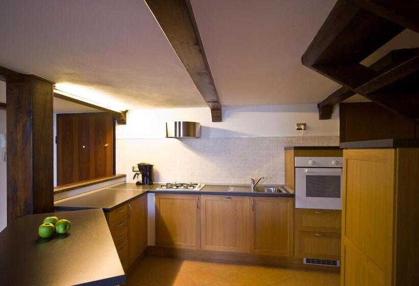 شقة ديلوكس غرفة نوم واحدة, Albergo Milano Hotel & Apartments