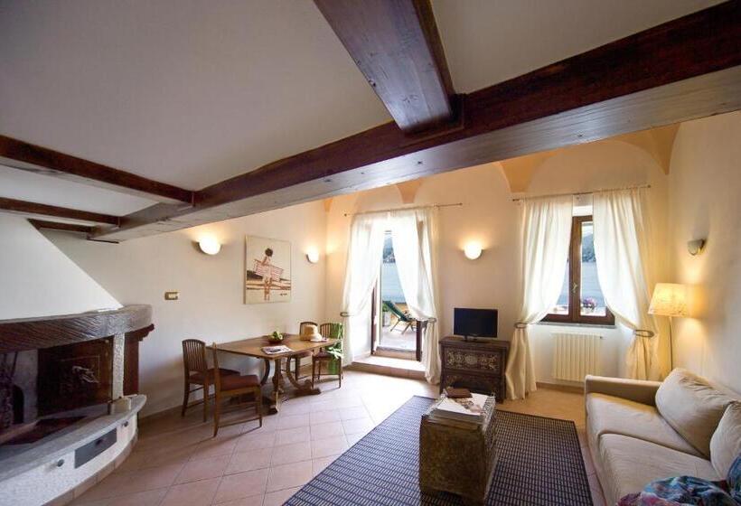 침실 1개 복층 룸, Albergo Milano Hotel & Apartments