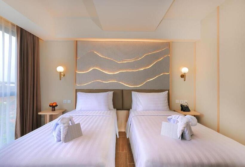 غرفة سوبيريور مطلة على المدينة, 1o1 Style Yogyakarta Malioboro