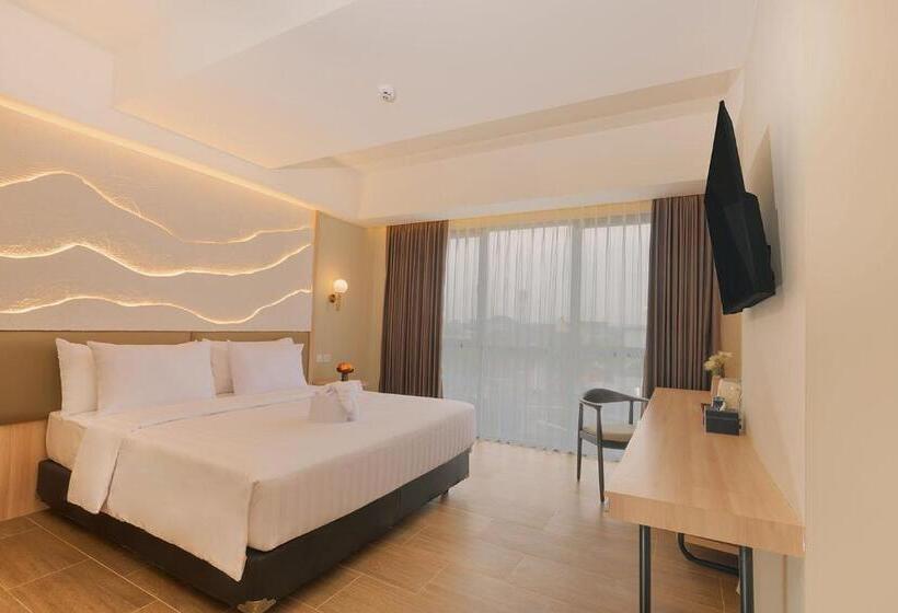 غرفة ديلوكس مطلة على الجبل, 1o1 Style Yogyakarta Malioboro