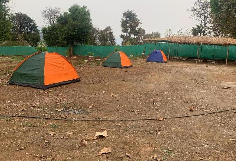 스탠다드 싱글 룸, Gokul Agro Camping Wai