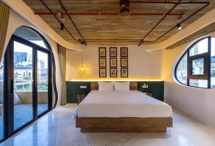 اتاق پریمیوم با بالکن, Saha Casa Boutique Hotel Da Nang
