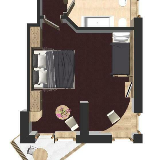 اتاق استاندارد چهار تخته, Condor