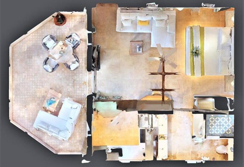 سوییت با چشمانداز استخر, Les Ondines Sur La Plage