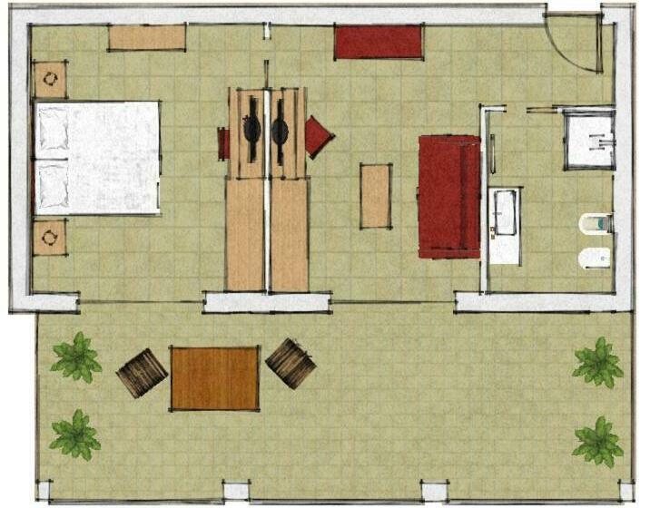 סוויטת ג'וניור, Villa Franca