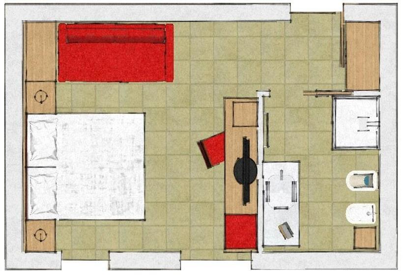 חדר אקונומי, Villa Franca