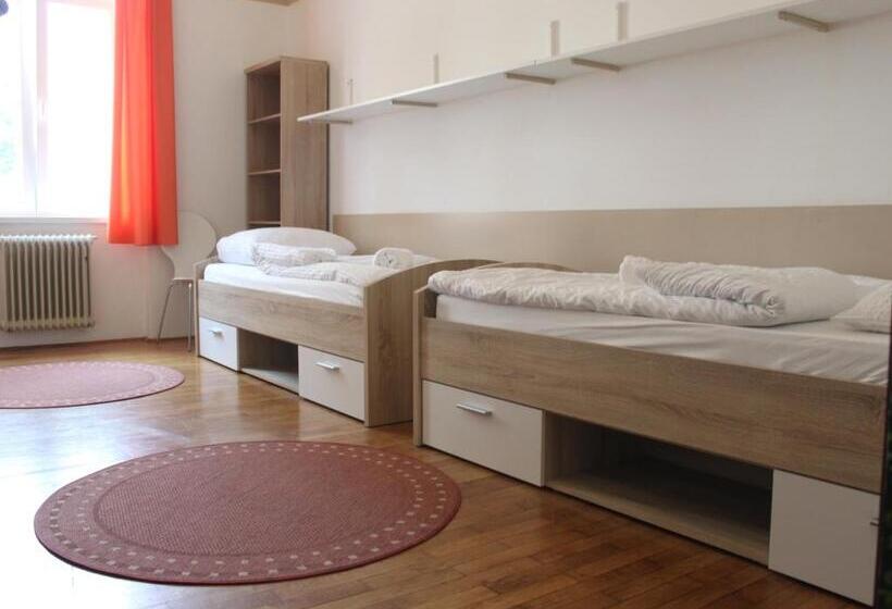 اتاق استاندارد با سرویس بهداشتی مشترک, C Punkt Hostel