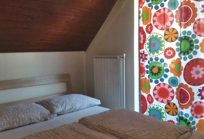 اتاق استاندارد با سرویس بهداشتی مشترک, Hostel Soča Rocks