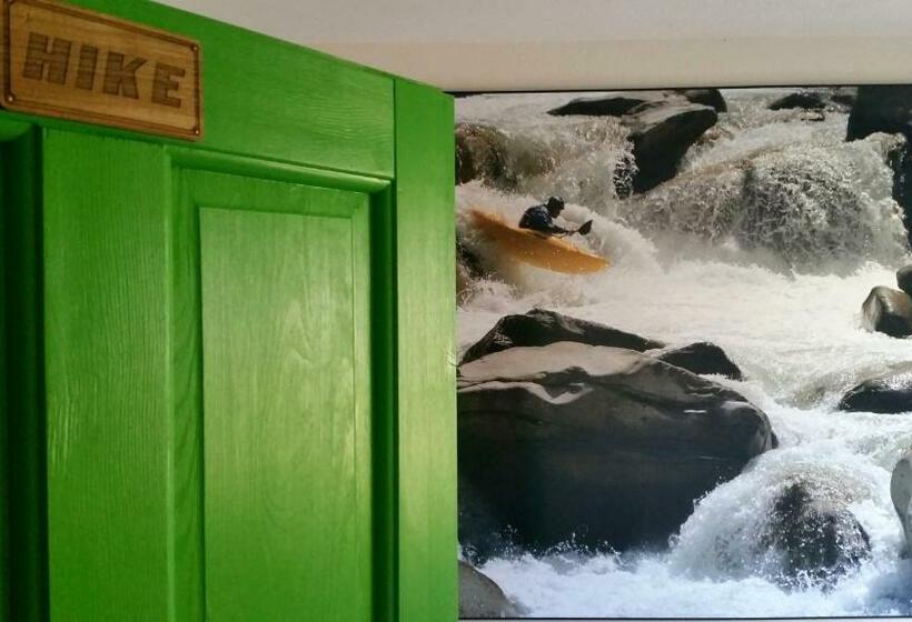 اتاق استاندارد با سرویس بهداشتی مشترک, Hostel Soča Rocks