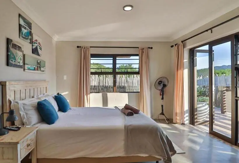 １ベッドルームのデラックスアパートメント, Afrovibe Beach Villa