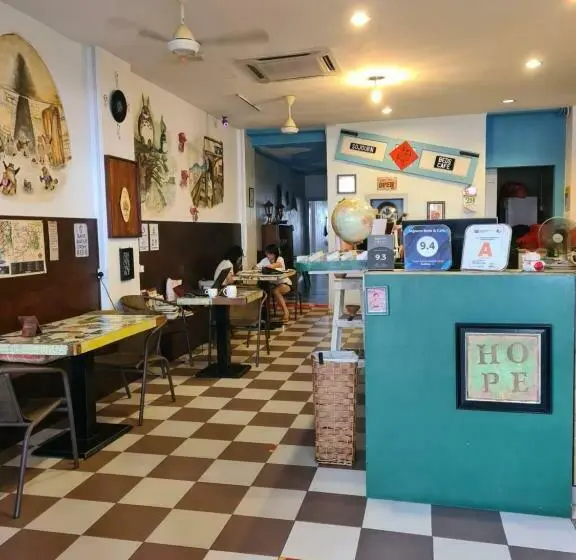 Standard-huone Jaettu Kylpyhuone, Sojourn Beds & Cafe   Hostel