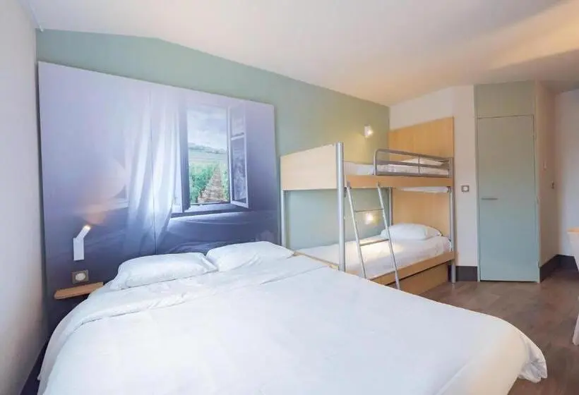 Standard Neljän Hengen Huone, B&b Hotel Angers 2 Université