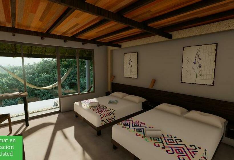 2ダブルベッドのスタンダードルーム, Casa Lamat