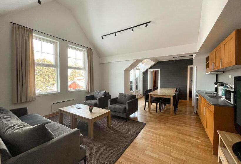 Апартаменты 1 Спальня с Балконом, Hovdestøylen