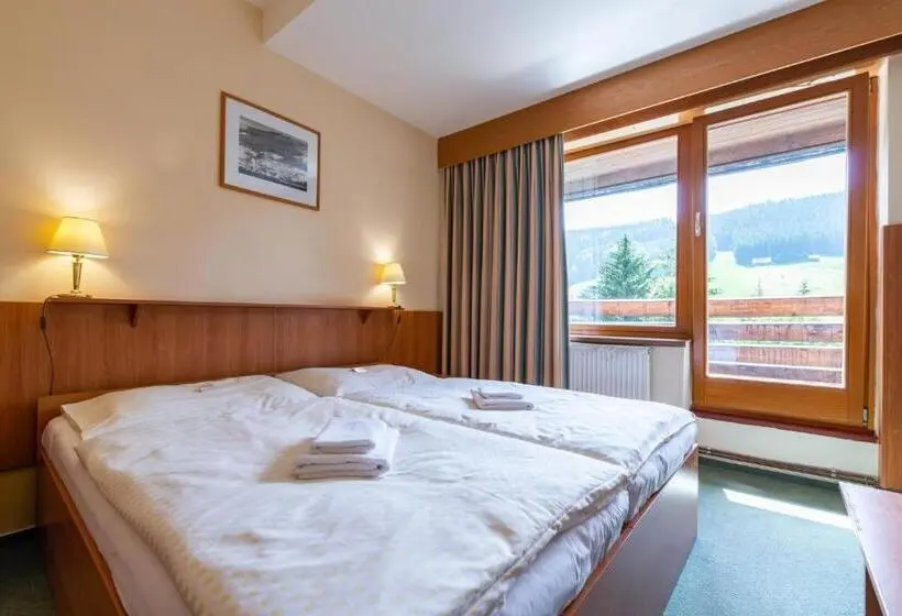 اتاق استاندارد با بالکن, Parkhotel Harrachov