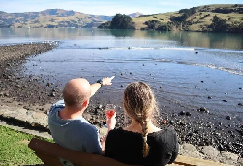 Huoneisto 1 Makuuhuone, Akaroa Waterfront Motels