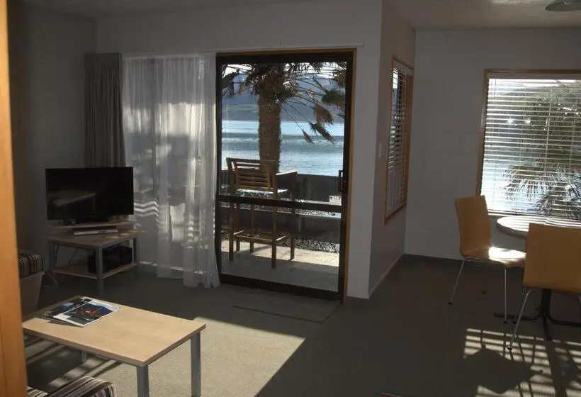Huoneisto 1 Makuuhuone, Akaroa Waterfront Motels