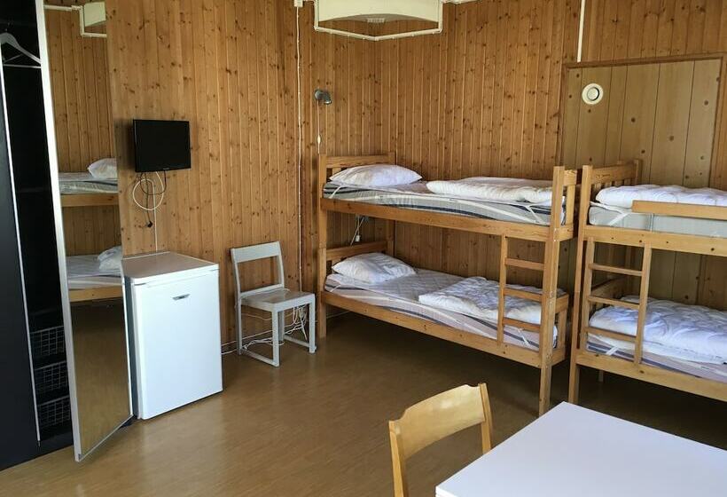 스탠다드 4인용 룸 공용 욕실, Charlottsborgs Camping Och Vandrarhem