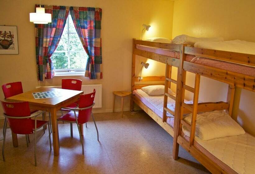 חדר סטנדרטי לארבעה עם חדר אמבטיה משותף, Gaffelbyn   Sundsvalls Vandrarhem