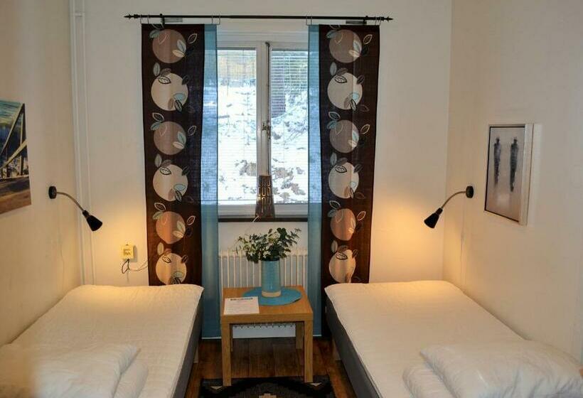 스탠다드 룸 공동 욕실, Sodra Bergets Vandrarhem